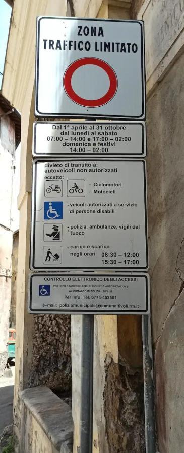 Apartamento Alla Fontana Di Gemma Via Dei Sosii 69 Tívoli Exterior foto